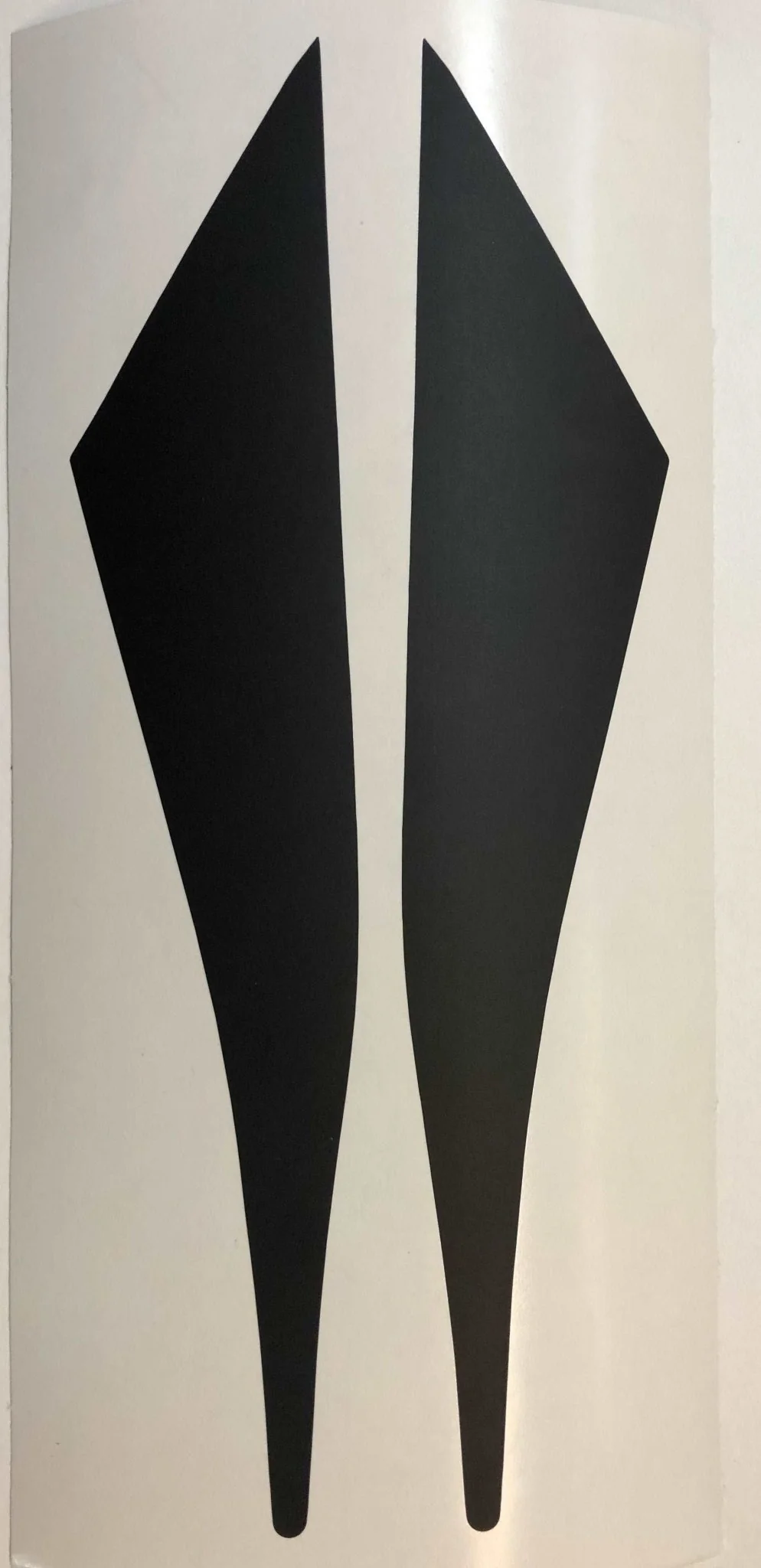 Premium Cast Matte Black Vinyl Fang Decals for 2015-2024 4Runner - Image 3