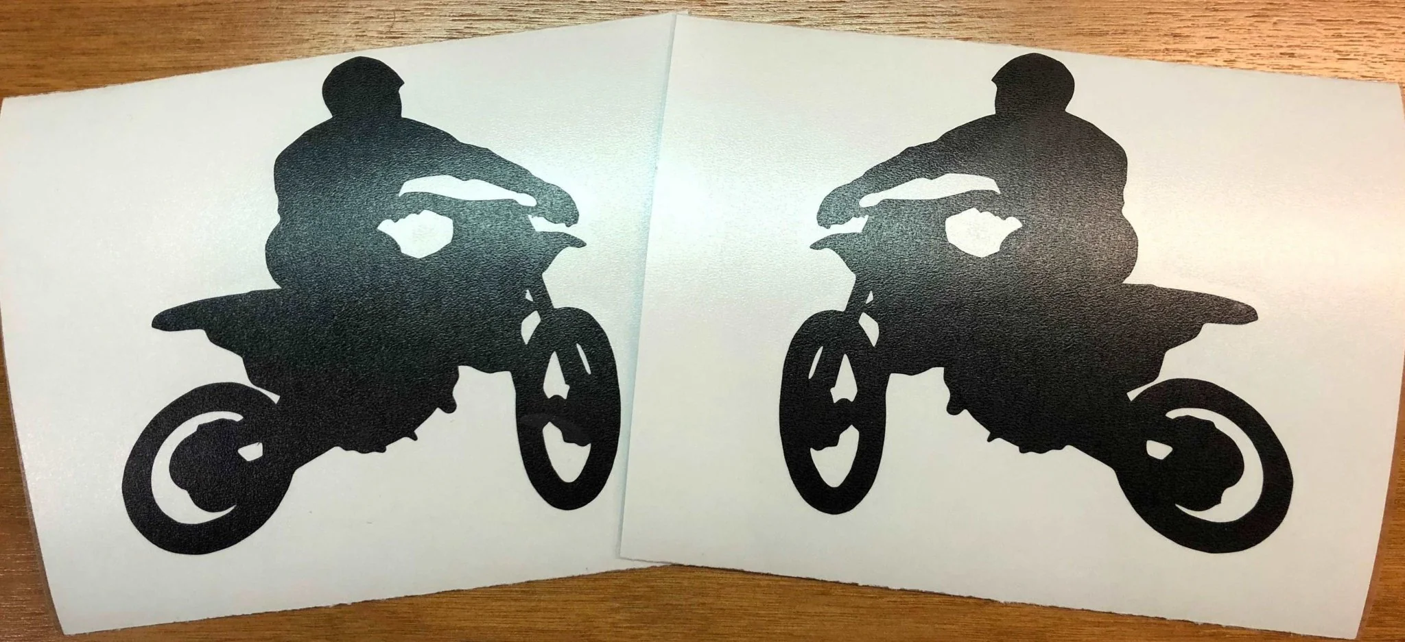 Premium Cast Matte Black Vinyl Lifestyle Decals - Image 6