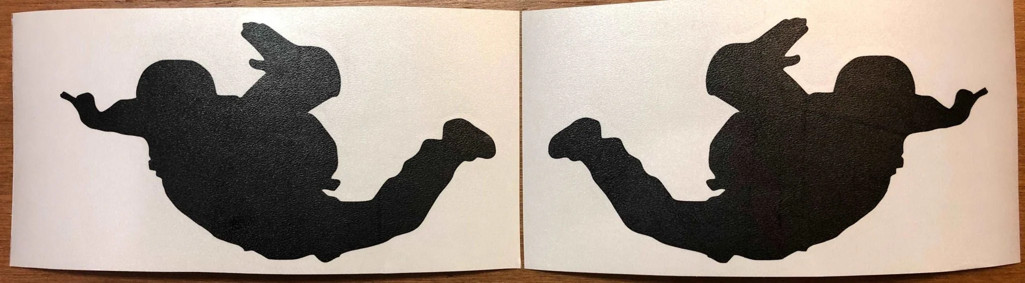 Premium Cast Matte Black Vinyl Lifestyle Decals - Image 7