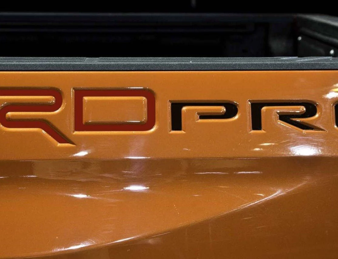 Premium Cast Vinyl Decal Letter Inserts for 2015-2021 Tundra TRD Pro Bedside Fenders x2 - Image 3