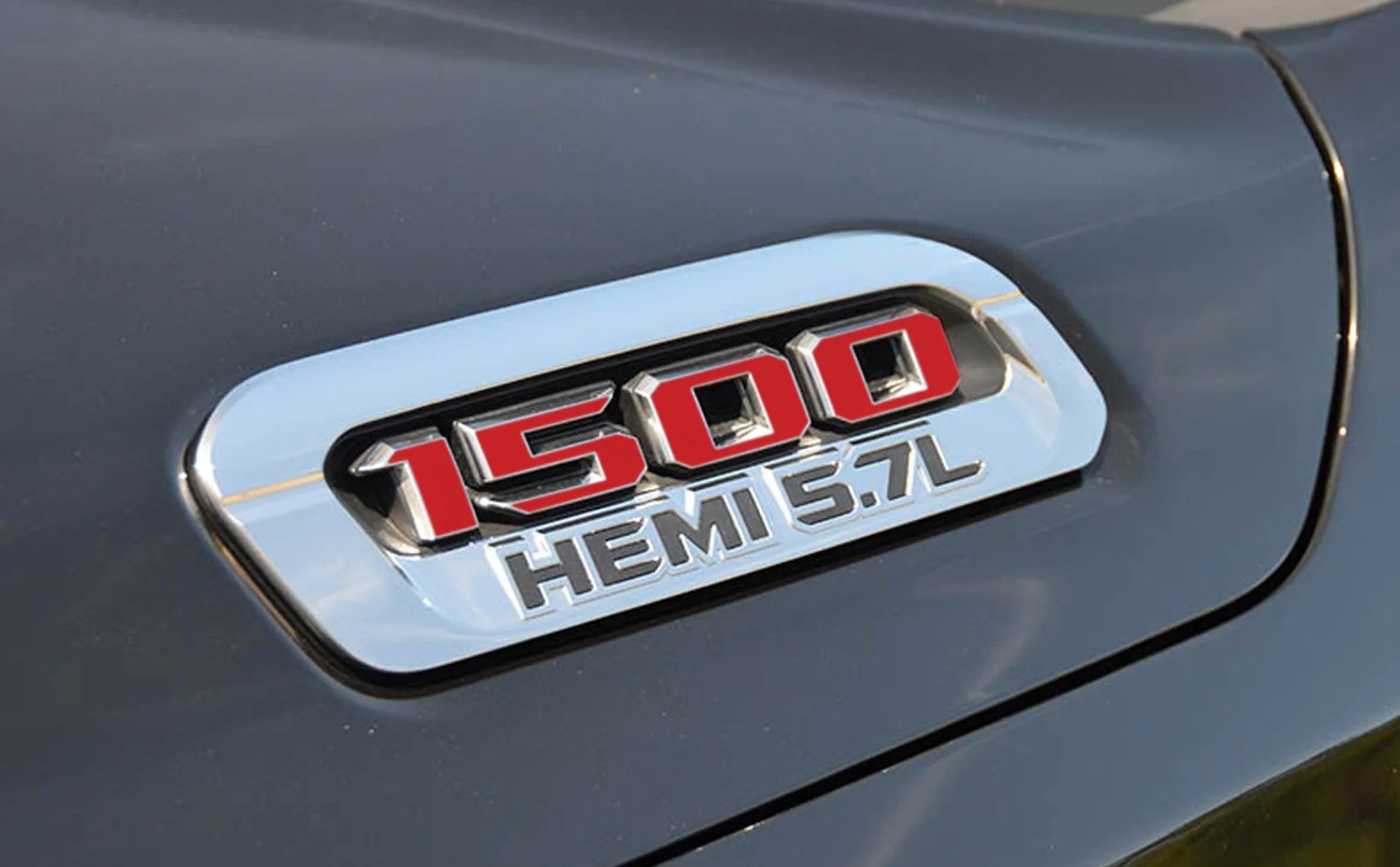 Premium Cast Vinyl Decal Number Inlays for 2019-2026 RAM 1500 Hood x2 - Image 3