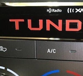 Premium Cast Vinyl Decal Letter Inserts for 2014-2021 Tundra Dashboard - Image 4