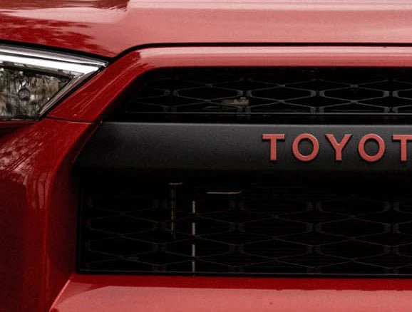 Premium Cast Vinyl Decal Letter Inlays for 2015-2026 4Runner TRD PRO Grille - Image 4