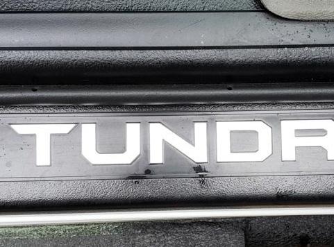 Premium Cast Vinyl Decal Letter Inserts for 2014-2021 Tundra Door Sill Protectors x2 - Image 3