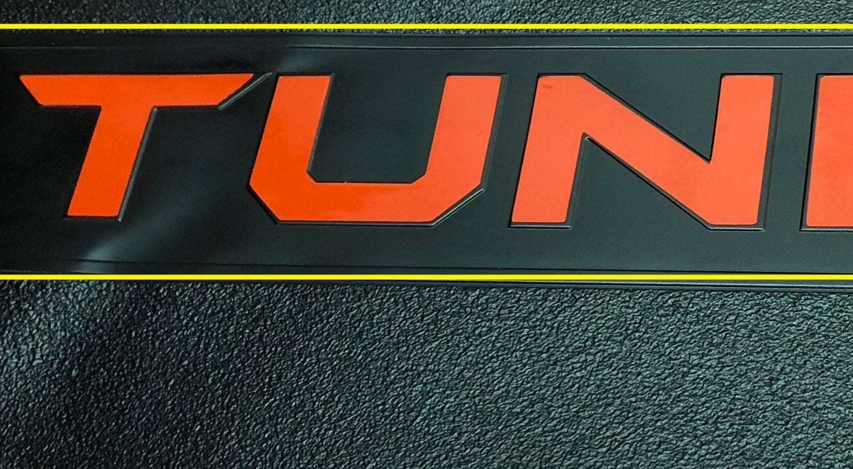 Premium Cast Vinyl Decal Letter Inserts for 2014-2021 Tundra Door Sill Protectors x2 - Image 4